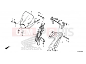 HONDA NC700SD NC700S 2013 F-39 FRONT ENGINE HOUSING