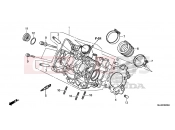 HONDA NC700SDE NC700SD 2014 E-2 CYLINDER HEAD