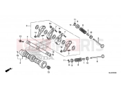 HONDA NC700SDE NC700SD 2014 E-3 CAMSHAFT / VALVE