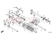 HONDA NC700SDE NC700SD 2014 E-17-1 TRANSMISSION DRUM (NC700SD / 750SD)