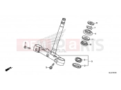 HONDA NC700SDE NC700SD 2014 F-7 STEERING WHEEL