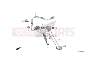 HONDA NC700SDE NC700SD 2014 F-25 SUPPORT