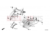HONDA NC700SDE NC700SD 2014 F-40 PROTECTOR