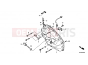 HONDA NC700XC NC700X 2012 E-5 RIGHT CRANKSHAFT COVER (NC700X / XA)
