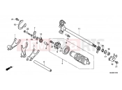 HONDA NC700XC NC700X 2012 E-17 TRANSMISSION DRUM (NC700X / XA)