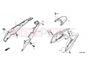 HONDA NC700XC NC700X 2012 F-18 SEAT HOST