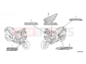HONDA NC700XC NC700X 2012 SIGN F-44