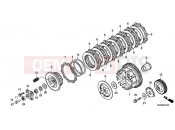 HONDA NC700XAC NC700X ABS 2012 E-7 CLUTCH (NC700X / XA)