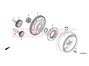 HONDA NC700XAC NC700X ABS 2012 E-8 CLUTCH COUPLING START