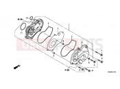 HONDA NC700XAC NC700X ABS 2012 E-11 WATER PUMP