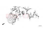 HONDA NC700XAC NC700X ABS 2012 F-1 HEADLIGHT