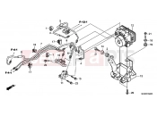 HONDA NC700XAC NC700X ABS 2012 F-5 ABS MODULATOR