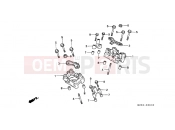 HONDA NTV650S NTV 1995 E-2 CAMSHAFT HOLDER