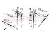 HONDA NTV650S NTV 1995 E-4 CAMSHAFT / VALVE