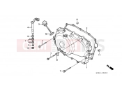HONDA NTV650S NTV 1995 E-6 RIGHT CRANKSHAFT COVER
