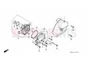 HONDA NTV650S NTV 1995 E-10 WATER PUMP