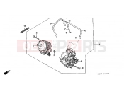 HONDA NTV650S NTV 1995 E-19 CARBURETOR (ED.)