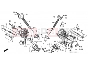 HONDA NTV650S NTV 1995 E-19-1 CARBURETOR (PARTS)