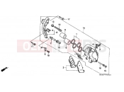 HONDA NTV650S NTV 1995 F-9 FRONT BRAKE CALIPER