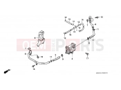 HONDA NTV650S NTV 1995 E-20 AIR INTAKE VALVE (SW)