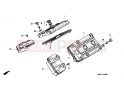 HONDA ST11001 Pan-European 2001 E-2 VALVE COVER