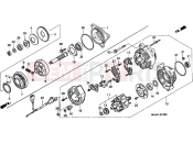 HONDA ST11001 Pan-European 2001 E-12 GENERATOR
