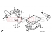 HONDA ST11001 Pan-European 2001 E-14 OIL PUMP