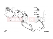 HONDA ST11001 Pan-European 2001 E-19 WATER PIPE