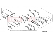 HONDA ST11001 Pan-European 2001 F-37 TOOLS