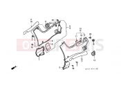 HONDA ST1100L Pan-European 1990 F-21 SIDE COVER