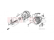 HONDA ST1100M Pan-European 1991 E-7 CLUTCH COVER