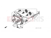 HONDA ST1100M Pan-European 1991 F-1 HEADLIGHT