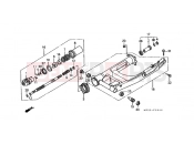 HONDA ST1100M Pan-European 1991 F-25 SWING ARM
