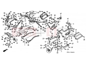 HONDA ST1100M Pan-European 1991 F-38 ENGINE HOUSING