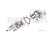 HONDA ST1100P Pan-European 1993 E-10 REAR HOUSING