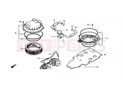 HONDA ST1100P Pan-European 1993 F-20 AIR FILTER