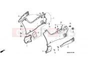 HONDA ST1100Y Pan-European 2000 F-21 SIDE COVER