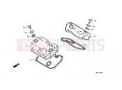 HONDA NTV650J REVERE 1988 E-1 VALVE COVER