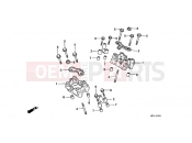 HONDA NTV650J REVERE 1988 E-2 CAMSHAFT HOLDER