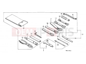 HONDA NTV650J REVERE 1988 F-32 TOOLS