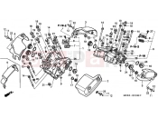 HONDA VT1100C25 Shadow 2005 E-1 VALVE COVER