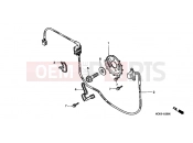 HONDA VT1100C25 Shadow 2005 E-8 IGNITION DISTRIBUTOR GENERATOR