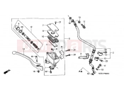 HONDA VT1100C25 Shadow 2005 F-4 FRONT MASTER CYLINDER