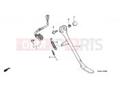 HONDA VT1100C25 Shadow 2005 F-22 SUPPORT