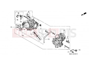 HONDA VT1100C2V Shadow 1997 E-20 CARBURETOR INSTALLATION.