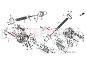 HONDA VT1100C2V Shadow 1997 E-20-1 CARBURETOR (PARTS)
