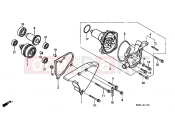 HONDA VT1100C2X Shadow 1999 E-11 WATER PUMP