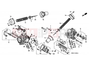 HONDA VT1100C2X Shadow 1999 E-20-1 CARBURETOR (PARTS)
