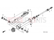 HONDA VT1100C2X Shadow 1999 F-23 SWING ARM