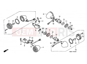 HONDA VT1100C2X Shadow 1999 F-26 FLASHING